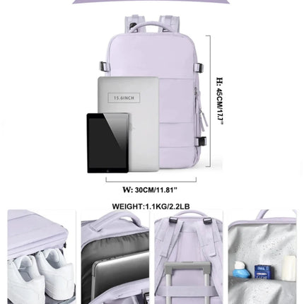 Buylor Travel Backpack 40x20x25 ryanair Cabin Bag Waterproof EasyJet Backpack Carry On 14inch Laptop Backpack Hand Luggage