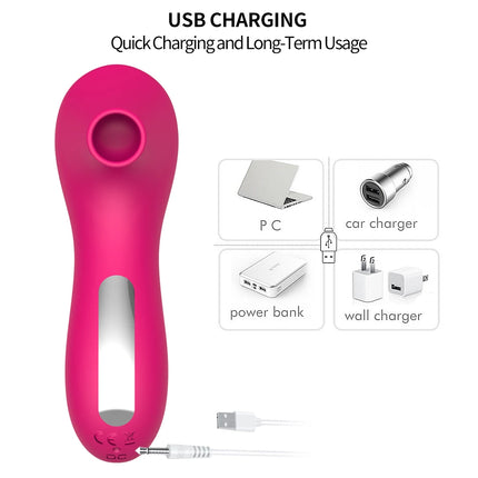 Powerful Oral Sucking Vibrator for Women Sucker Clitoris Vibrator Female Nipple Vacuum Stimulator Sex Toys Goods for Adults 18