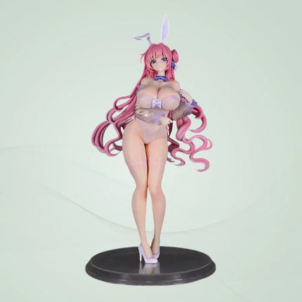 Dorothy Bunny Girl Anime Figure Standing Lace Pink Hair Pvc Model Game Peripheral Desktop Decoration 27Cm Adult Collectors