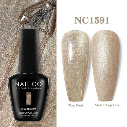 NAILCO 15ml Red Color Series Gel Varnish Coffee Gel Nail Polish Maximalism Reddish Gellak Design Brown Lacquer Nail Art Manicure
