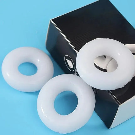 Male Foreskin Corrector Ring 3PCS Thick Penis Rings Delay Ejaculation Daily/Night Cock Ring Chastity Cage Sex Toys for Men