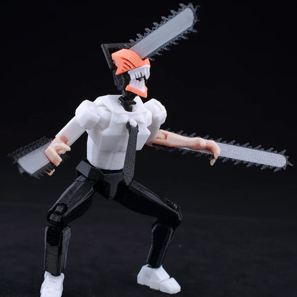 9L3D Multi-joint Articulated Anime Figures Saitama Kenshiro One Punch Man Fist North Star Chainsaw Man Dummy 13 Collectible Toys