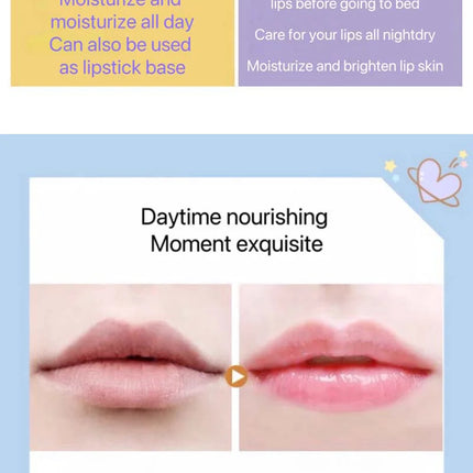 Cappuvini Soft and Cute Bear Lip Balm Moisturizing and Hydrating, Reduces Lip Lines, Non-Greasy, Limited Edition for Christmas and Halloween, Autumn and Winter Lip Care.