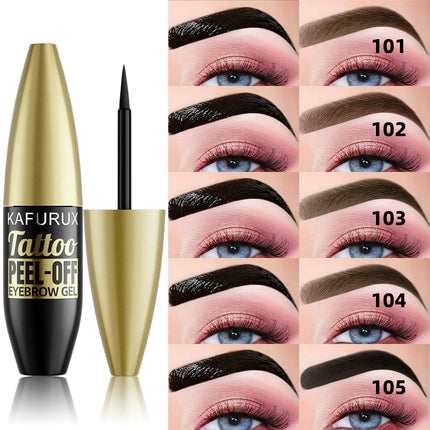 1PC Peel Off Eyebrow Gel Tint,Semi Permanent Brow Tint, Waterproof Transfer-proof For Fuller Defined Looking Brows Makeup Gifts