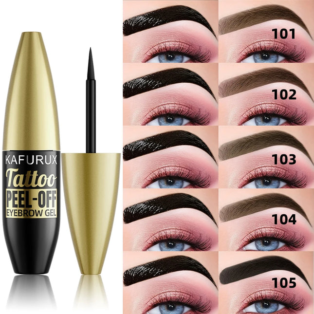 1PC Peel Off Eyebrow Gel Tint,Semi Permanent Brow Tint, Waterproof Transfer-proof For Fuller Defined Looking Brows Makeup Gifts