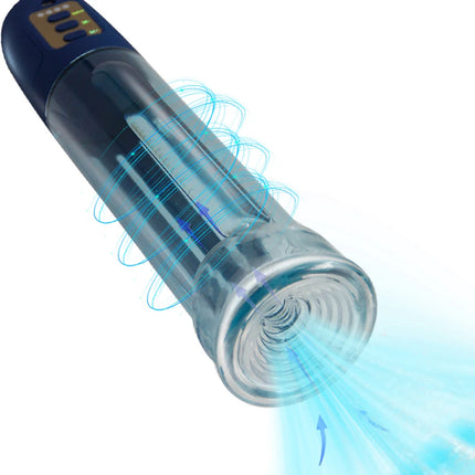 Penis Pump Male Blowjob Electric Sucking Trainer Big Dildo Erection Enlargement Extender Lasting Masturbator Sex Toys for Men 18