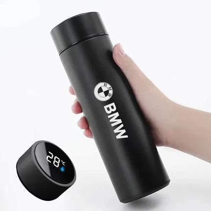 NEW Temperature Display Thermos Cup Stainless Steel Insulated Bottle For BMW Performance X1 M3 M6 F01 F02 E34 E36 E60 F10 F20