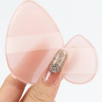 1Pcs Jelly Soft Silicone Gel Powder Puff Sponge for Cosmetic Face Foundation Bb Cream No Powder Eating Powder Makeup Tool