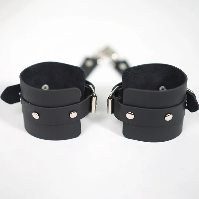 Women's Sexy Leg Harness PU Leather Lingerie BDSM Bondage Wear Thigh Garter Belt Straps Gothic Fetish Clothing Exotic Accessory