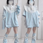 L / Bionic angel jacket + shorts + leg warmers