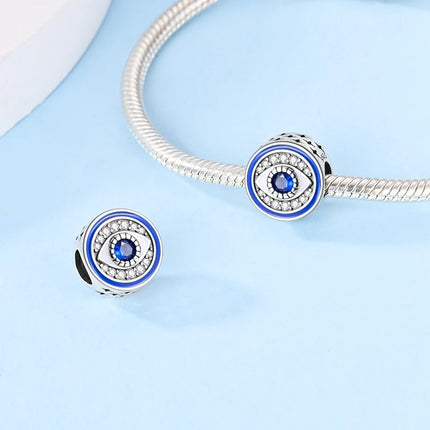 Charm Hot Sales 925 Sterling Silver Charms Beads CZ pave Round Clip Charms Fit Original Bracelet Necklace Charms Jewelry Gift