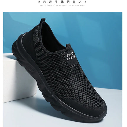 YRZL New Running Shoes for Men Breathable Sports Shoes Light Weight Fashion Summer Breathable Sneakers for Men Plus Size 39-46