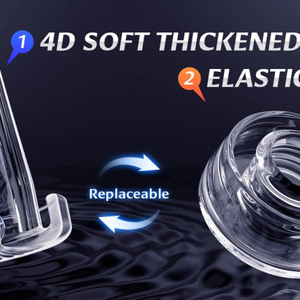 Male Masturbator Penis Pump Enlarger Transparent Visual Male Sex Toys for Men APP Control Vibrating Vacuum Suction Glans Trainer