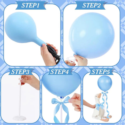 6/10Sets One Silly Goose Table Centerpieces Goose Stuffed Animal Plush Toy Baby Shower 1st Birthday Decoration Party Favors Gift