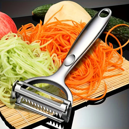 1pcs Stainless Steel Kitchen Fruit Vegetable Peeler High Quality Multifunctional Shredding Peeler Home Kitchen Vegetable Tools