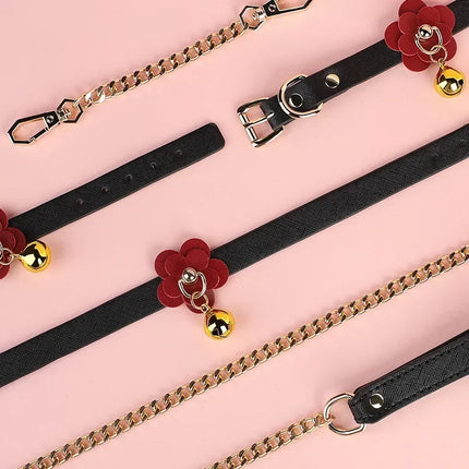 Sexy Leather Handcuff Erotic Cosplay Adjustable Handcuffs Adult Games Bondage Wrist Hand Cuffs Bondage Gear Accessories