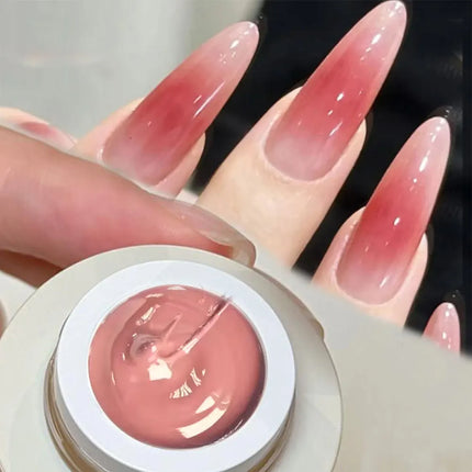 5ml Black Cushion Gradient Painting Gel Black Ombre Patting Gel Polish UV/LED Blush Blooming Aura Manicure Gel Nail Polish R$30@