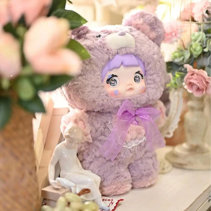 New Genuine 400% Nommi Blind Box Nommi Goodnight Bear Series Vinyl Nommi Doll Room Decoration Collection Doll Mystery Box Gift