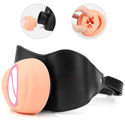 Bondage Belt Latex Sex Mouth Gag Plug Sex Tools for Gay Couples Games Adults Erotic Bdsm Mouth Plug Restraint Oral Adult sex Toy