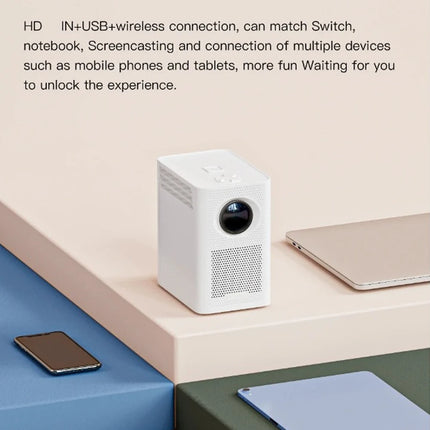 S30MAX Android 10.0 Smart Projector Allwinner H700 2GB+8GB 180Lumen 1280*720P 4K Supported 2.4G WiFi BT Home Theater Projector