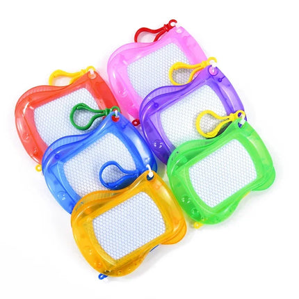 Educational Toys Mini Magnetic Drawing Board Montessori Drawing Toys Erasable Writing Pad Keychain Kids Birthday Party GIft