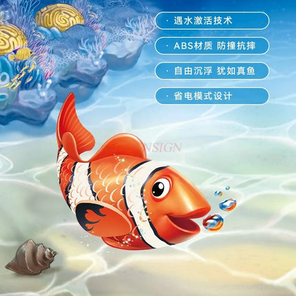 Clown fish, turtle, baby bathing electric toy, children's water play boy and girl simulation toy