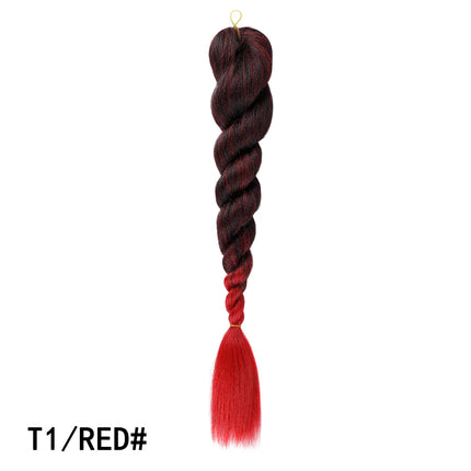 24Inch Ombre Synthetic Braiding Hair Extensions Jumbo Braids Hair for Women Crochet Braids Hair for African Hair Styling