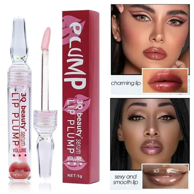 Lip Plump Serum Increase Elasticity Instant Volumizing Essential Oil Moisturize Nourish Reduce Fine Lines Care Cosmetic