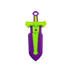 1PC Purple Green