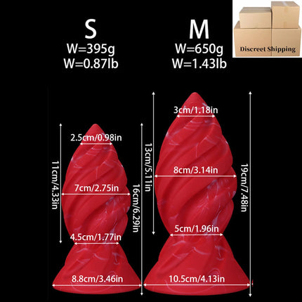 New Anal Plug Big Silicone Soft Long Anal Stretching Set Training Expander Dialator Butt Plug Adult Sex Toys For Women Men Gay