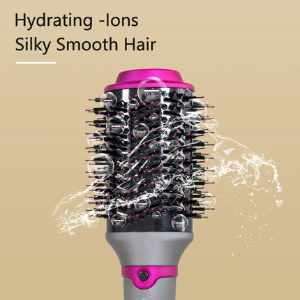 Multi-Function Hair Electric Hot Air Brush  Anti-scalding   Professional Hair Tools Negative Ion Blower Hair  Hair Curler