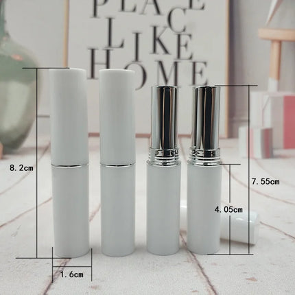 500PCS Empty lipstick tube, leak-proof twist-up lipstick container, DIY lip balm lipstick lip care,cosmetic filler (four colors)