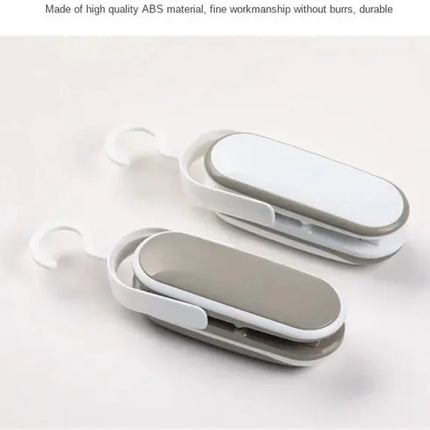 1 Pack Sealing Machine Mini Portable Sealing Clip Hand Pressure Heat Sealing Machine Food Fruit Snacks Preservation Small Tools