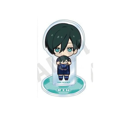 Anime Blue Prison Q-version Acrylic Signboard Ryuusei Itoshi Sae Rin Itoshi Cosplay Acrylic Stand Model Tabletop Decoration Gift