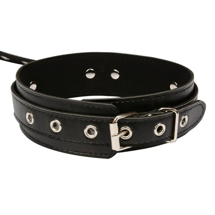 Erotic BDSM Restraint Set Neck Collar Handcuff Whip Flexible Binding Rope Adult Intimate Supplies