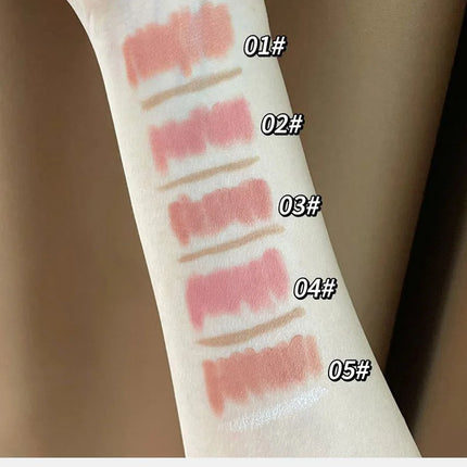 HERORANGE Dual-Ended Lip Liner & Velvet Matte Lipstick - Precision Lip Contouring with Soft Misty Finish