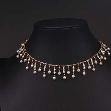 Natural FreshWater Pearl Pendant Necklace Woman 2025 Trend 18K Gold Plated  High Quality Designer Jewelry Gifts For Girlfriend