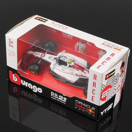 Bburago 2025 F1 1:43 Red Bull RB21 Japanese GP Formula Car Static Die Cast Vehicles Collectible Model Racing Car Toys