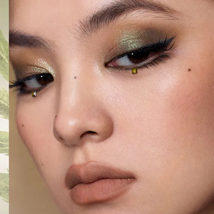 Girlcult compendium Eyeshadow 4 Color Chameleon Smoke Shimmer Glitter Eyeshadow Highly Pigmented Eye Palette Natural Colors