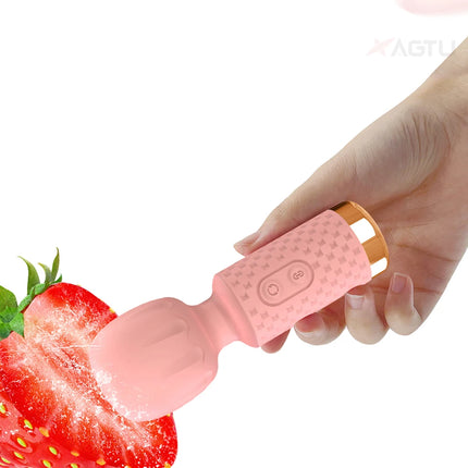 Powerful AV Magic Wand Dildo Vibrator for Women Nipple Clitoris G-spot Vagina Stimulator Vibration Massager Adult Sex Toys 18