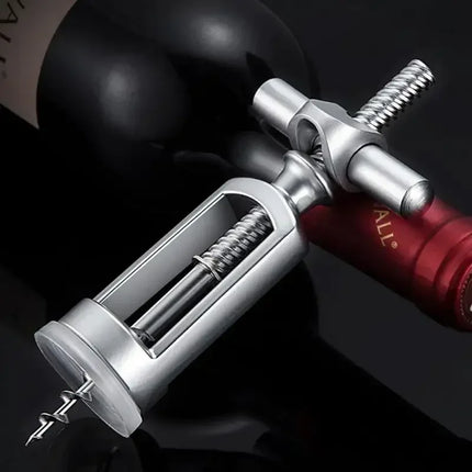 Multi Functional Red Wine Bottle Opener Manual Creative Tool Zinc Alloy Bottle Opener Household Simple Wine Stopper