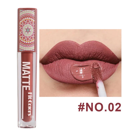 1Pc Velvet Matte Lipstick Lip Gloss Non Stick Cup Stain Makeup Beauty For women Waterproof Long lasting Cosmetics