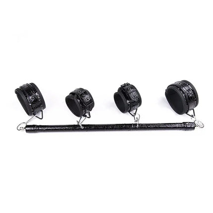 SM Sex Set Leather 7-Piece Trainer Whip, Sex Torture Tool Binding, Adult Toy Alternative Character