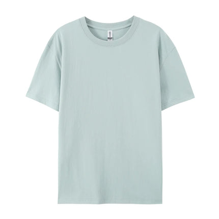 Customize 100% Cotton T-Shirt Quality Women & Men's Top Tee Design Brand Logo Print on Demand Crewneck Tee Workwear Team Clothes