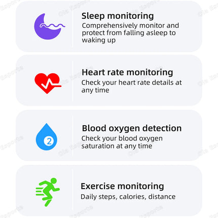 New Smart Ring 2026 Heart Rate Blood Pressure Sleep Monitoring Motion Tracking IP68 Waterproof Men Women Smart Ring Holiday Gift