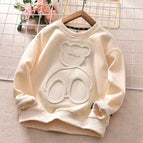 Hoodie-bear-Beige / 130