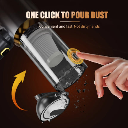 CENRR Portable Wireless Car Vacuum Cleaner Mini Powerful  998000PA Home Appliance Handheld Blower Vacuum Cleaner for Car Cleaner