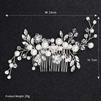 Silver / China Mainland / Hair Combs