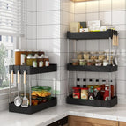 black / 2-tier