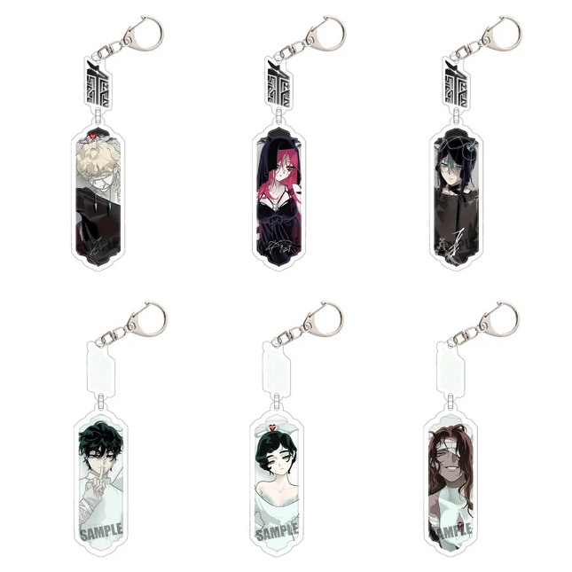 Mizi Sua Ivan Till Hyuna Luka Acrylic Stand Alien Stage Figure Display Anime Keychain Goods Desk Decoration Ornament Accesorios